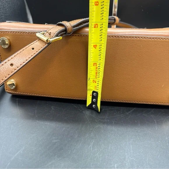 Michael Kors Brown Floral Handbag - Picture 10 of 10